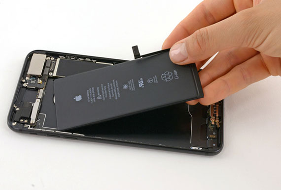 iPhone 7 plus batarya-pil değişimi