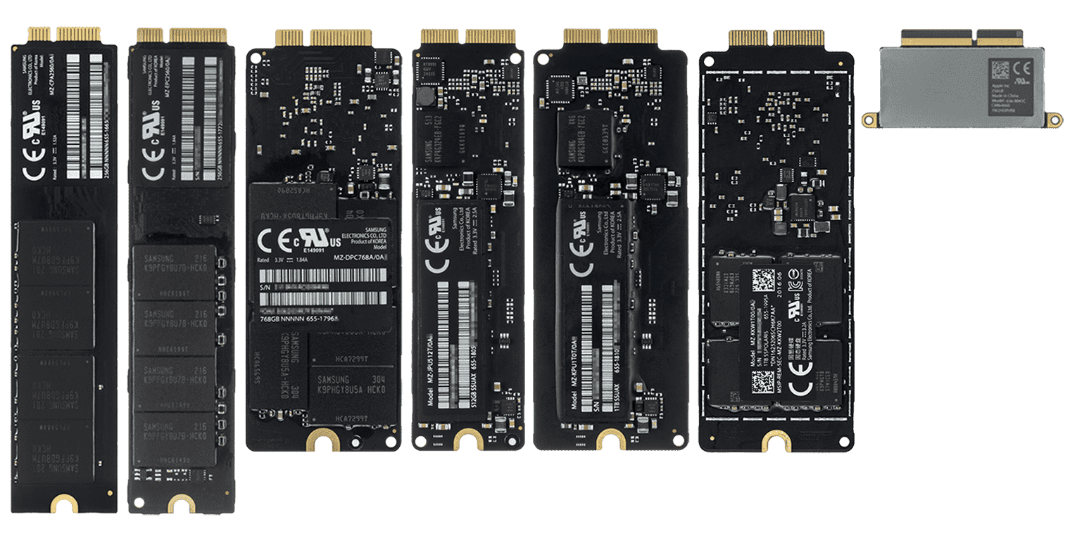 macbook 12 inç ssd değişim