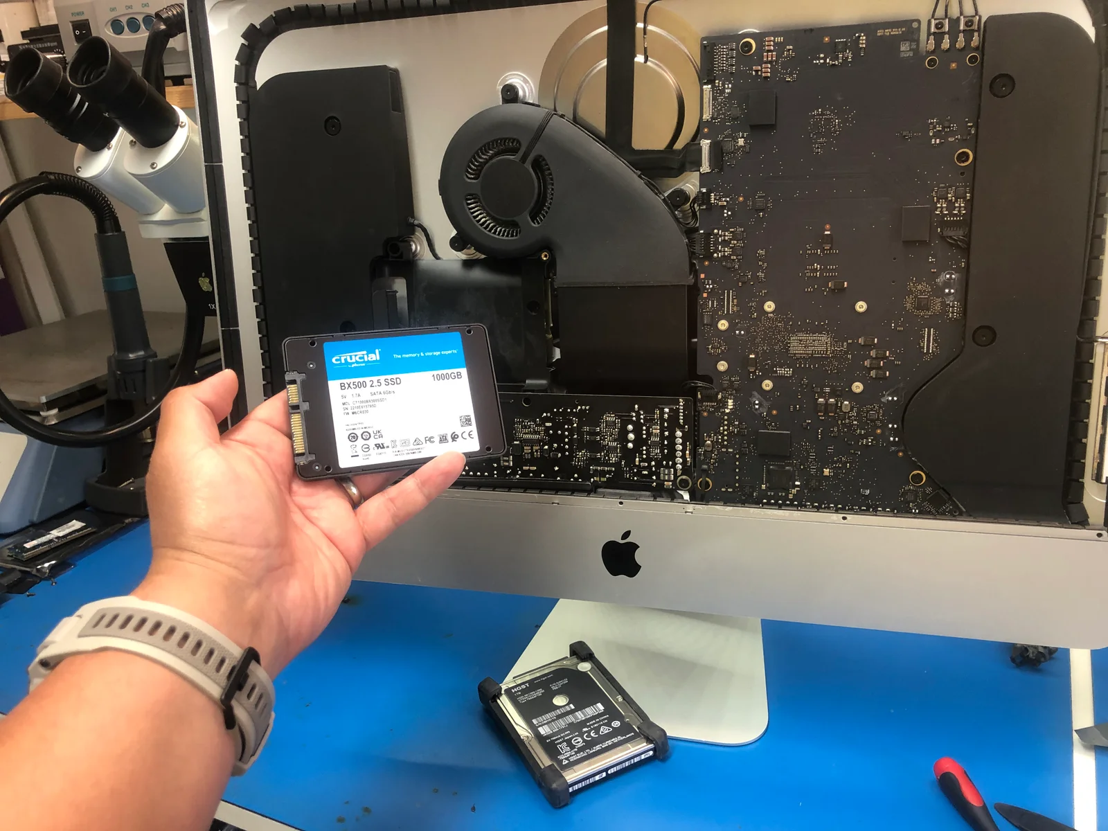 iMac Performans Analizi ve SSD Yükseltme