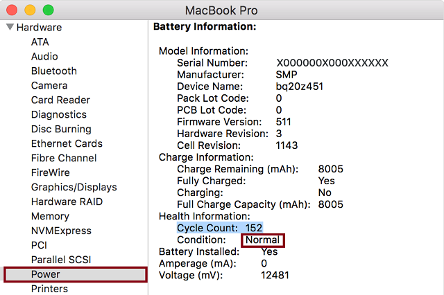 MacBook Batarya Teknik İncelemesi